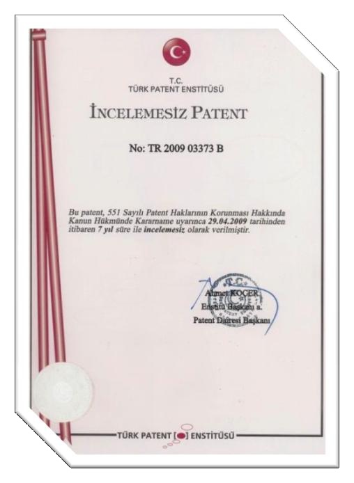 High performance cement patent