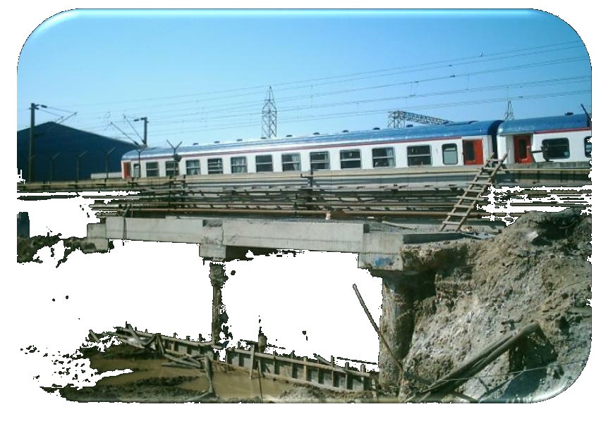 Railway underpass