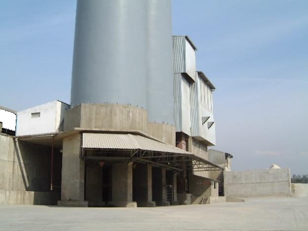 Cement grinding plant